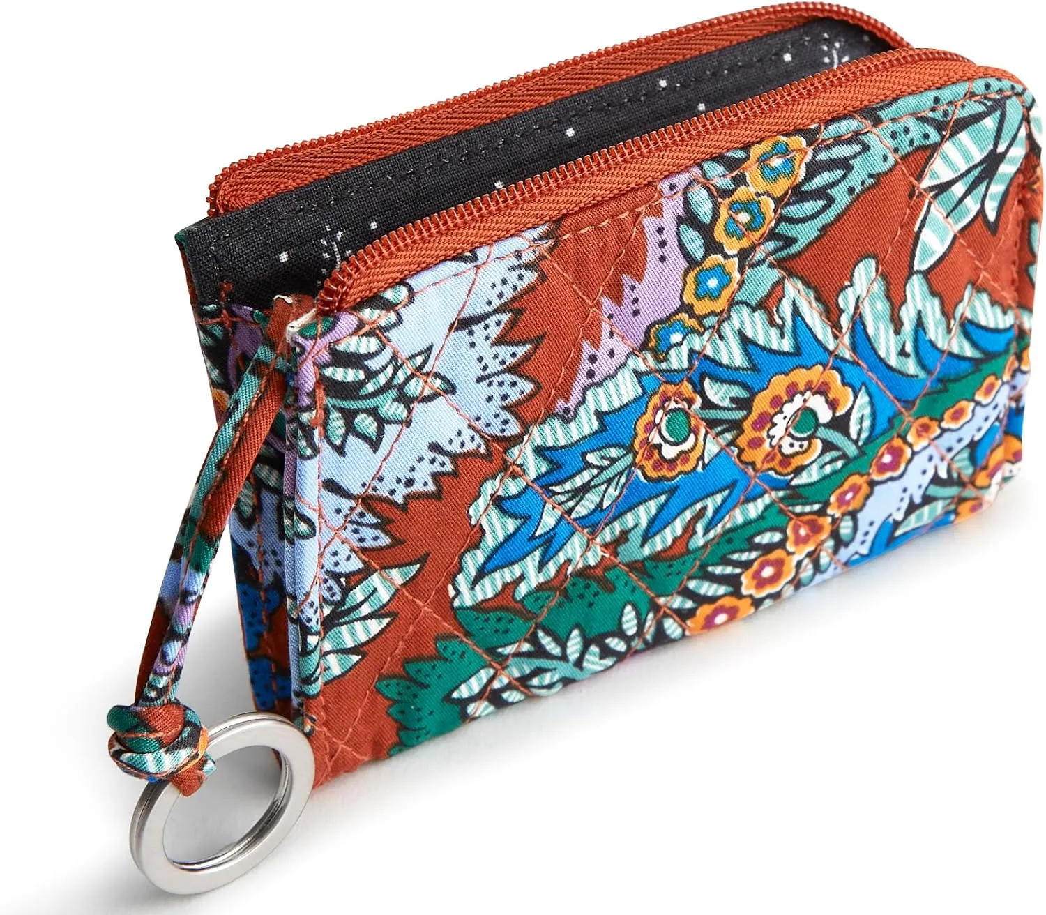 Vera Bradley Women's Cotton Zip Card Pouch