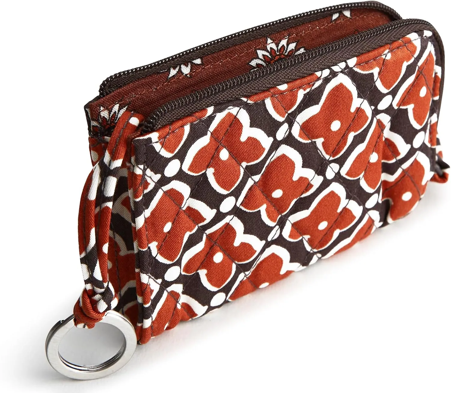 Vera Bradley Women's Cotton Zip Card Pouch