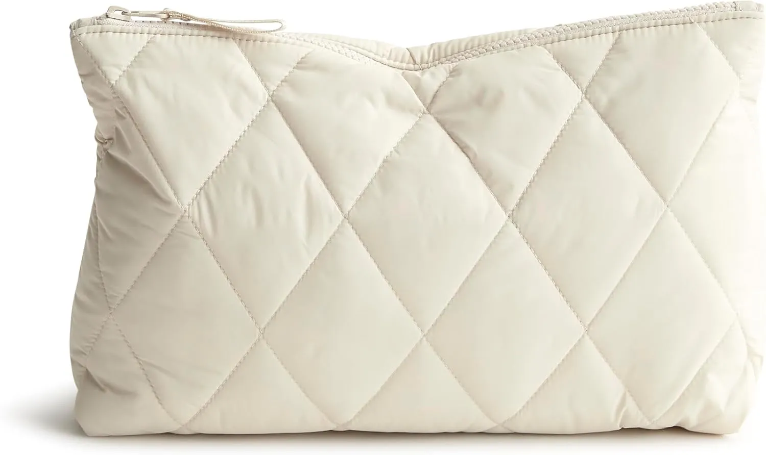 Vera Bradley Women's Featherweight Large Pouch, Pumice Stone, One Size