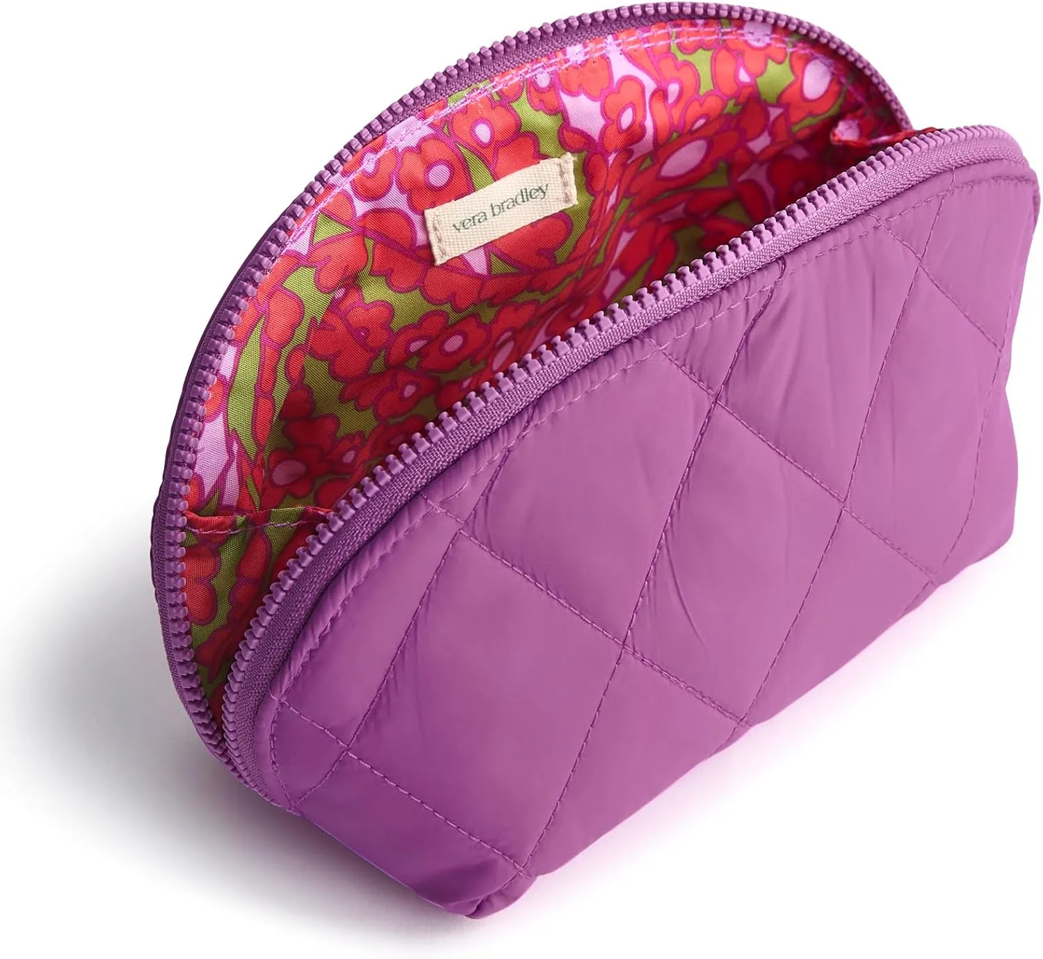 Vera Bradley Women's Featherweight Mini Dome Cosmetic Makeup Bag