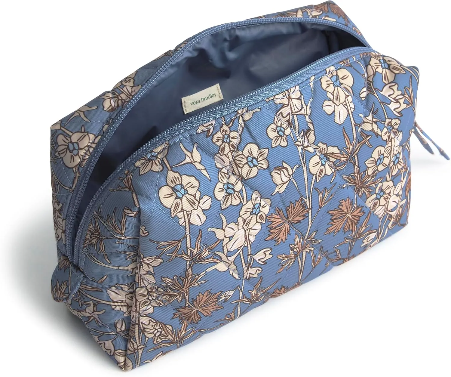 Vera Bradley Women's Performance Twill Medium Cosmetic