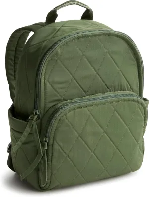 Vera Bradley Women's Performance Twill Small Banbury Backpack, Bronze Green, One Size