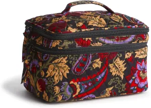 Vera Bradley Women's Premium Cotton Brush Up Cosmetic Case