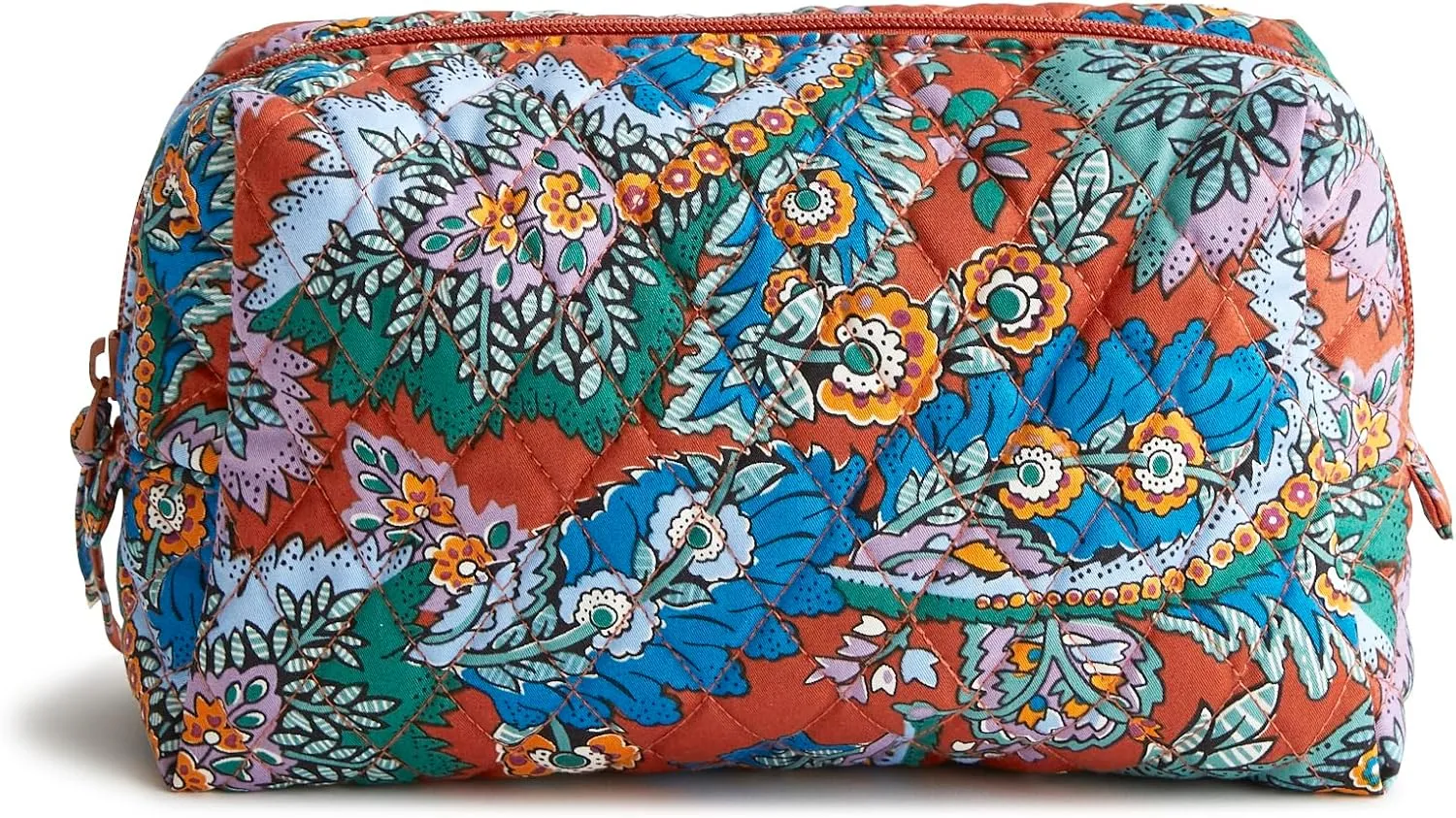 Vera Bradley Women's Premium Cotton Medium Cosmetic