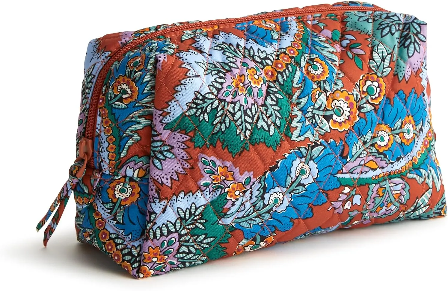 Vera Bradley Women's Premium Cotton Medium Cosmetic
