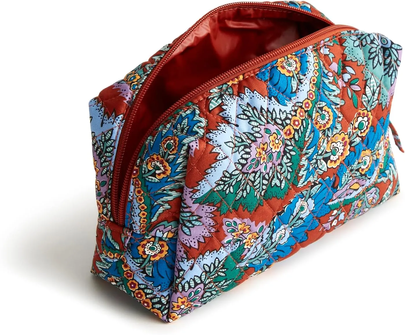 Vera Bradley Women's Premium Cotton Medium Cosmetic