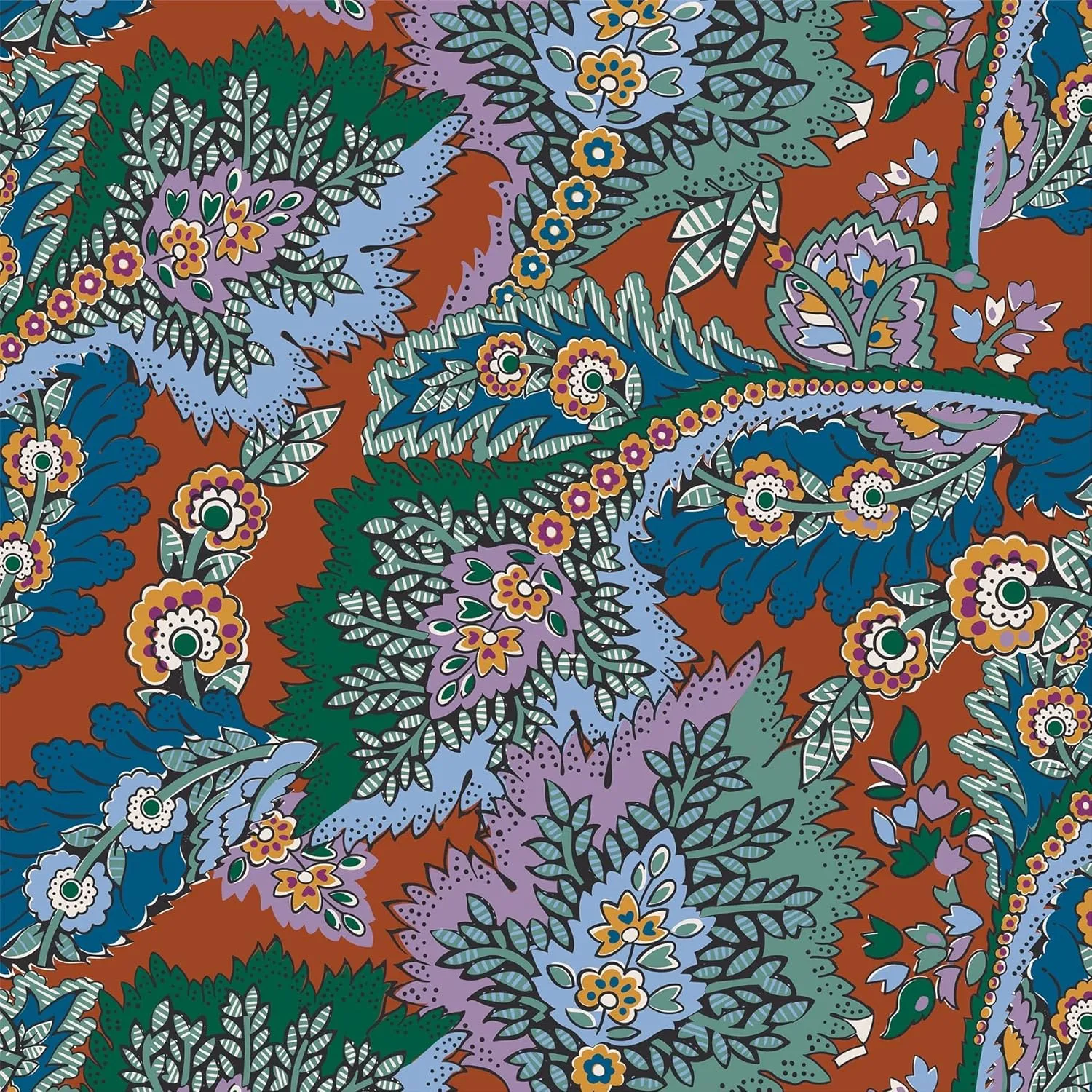 Vera Bradley Women's Premium Cotton Medium Cosmetic