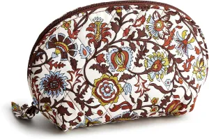 Vera Bradley Women's Premium Cotton Mini Dome Cosmetic