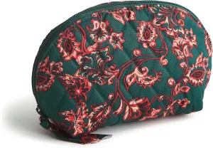 Vera Bradley Women's Premium Cotton Mini Dome Cosmetic