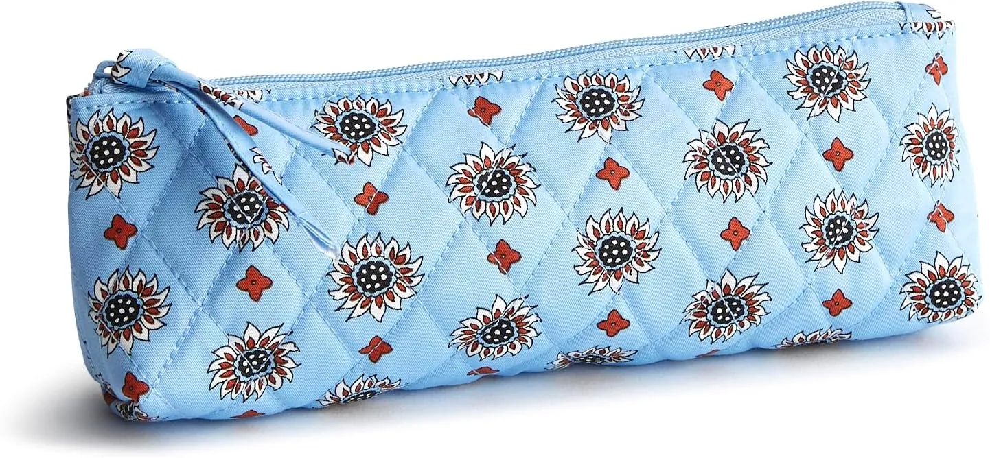 Vera Bradley Women's Premium Cotton Pencil Pouch