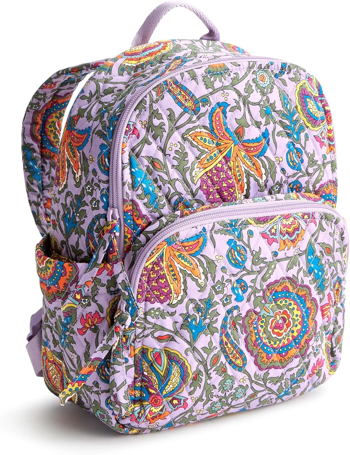 Vera Bradley Women's Premium Cotton Small Banbury Backpack, Marrakesh, One Size