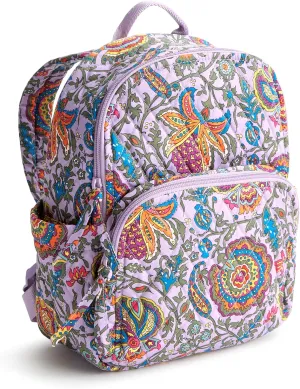 Vera Bradley Women's Premium Cotton Small Banbury Backpack, Marrakesh, One Size