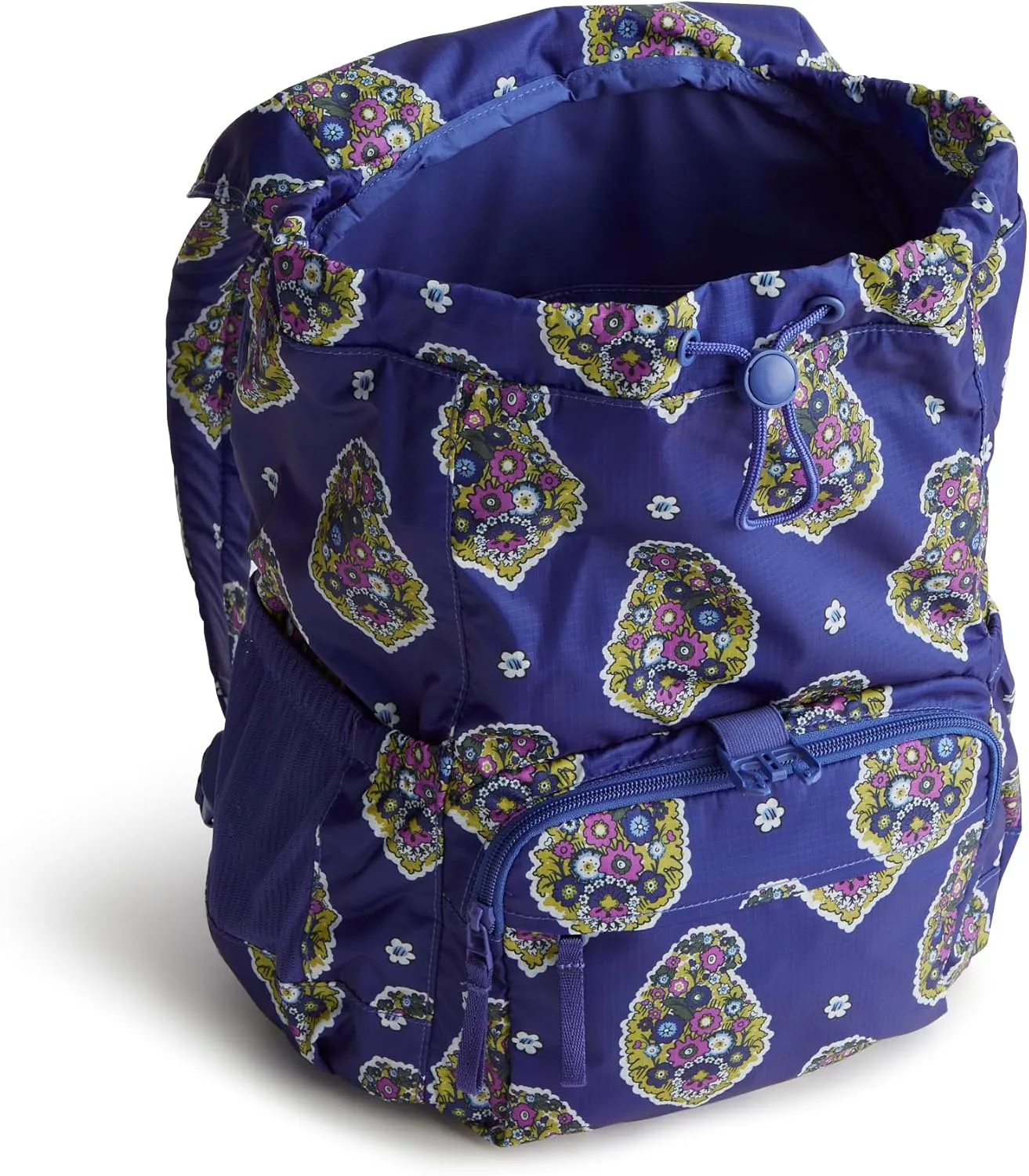 Vera Bradley Women's Ripstop Berkhill Backpack, Kew Gardens Blue, One Size