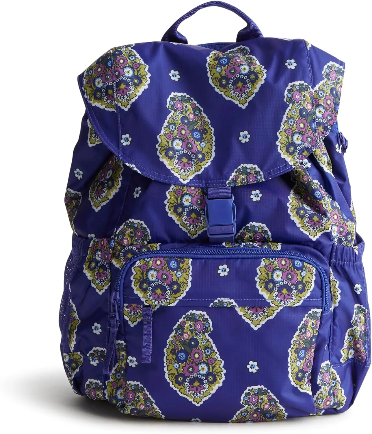 Vera Bradley Women's Ripstop Berkhill Backpack, Kew Gardens Blue, One Size