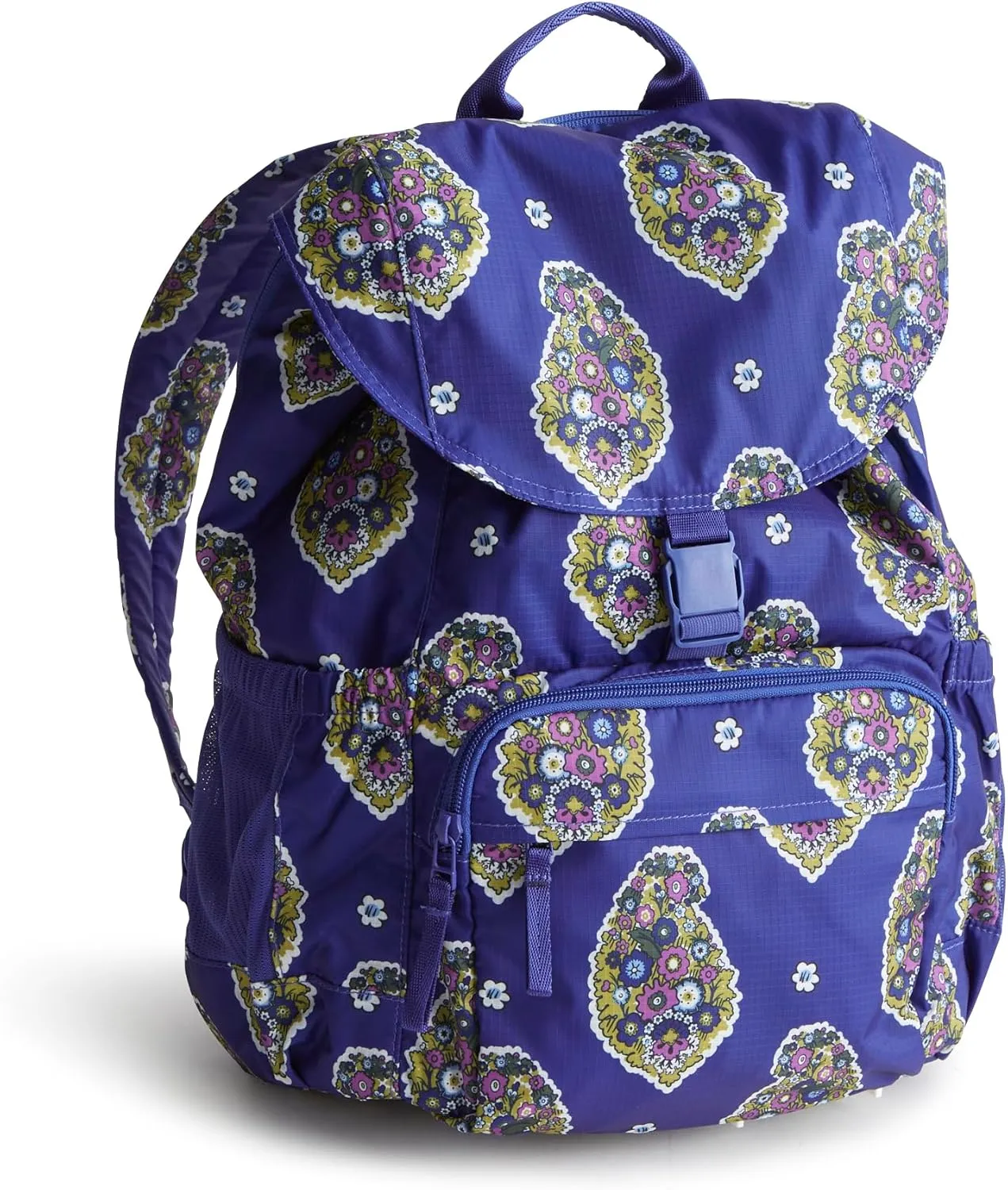 Vera Bradley Women's Ripstop Berkhill Backpack, Kew Gardens Blue, One Size