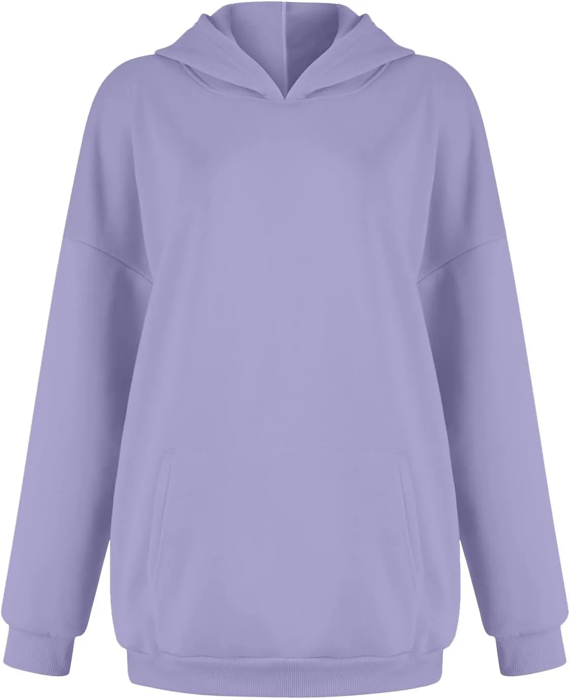 Women Oversized Hoodie Fleece Sweatshirts with Pockets Casual Loose Y2K Hoodie Long Sleeve Comfort Colors Sweatshirts