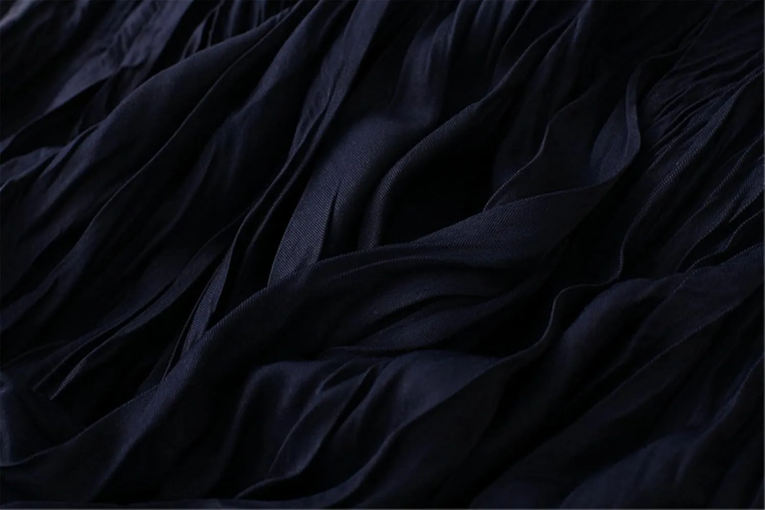 Women's Elastic Waist Midi Skirt Ruffles Pleated Fairy Grunge Skirt Y2k Skirts