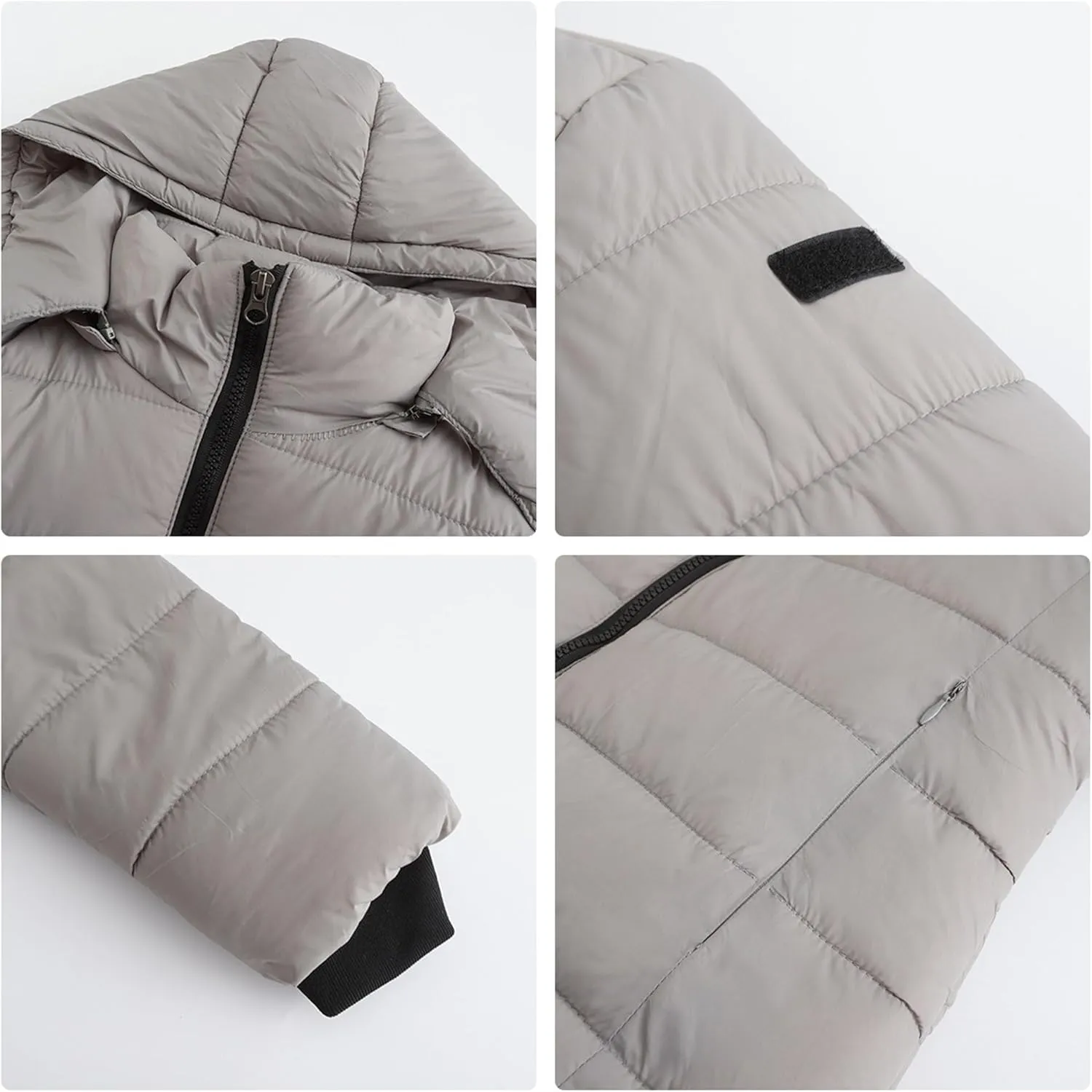Women's Hooded Warm Winter Coat Long Puffer Jacket Thicken Down Coat Cotton Slimhooded Down Jacket