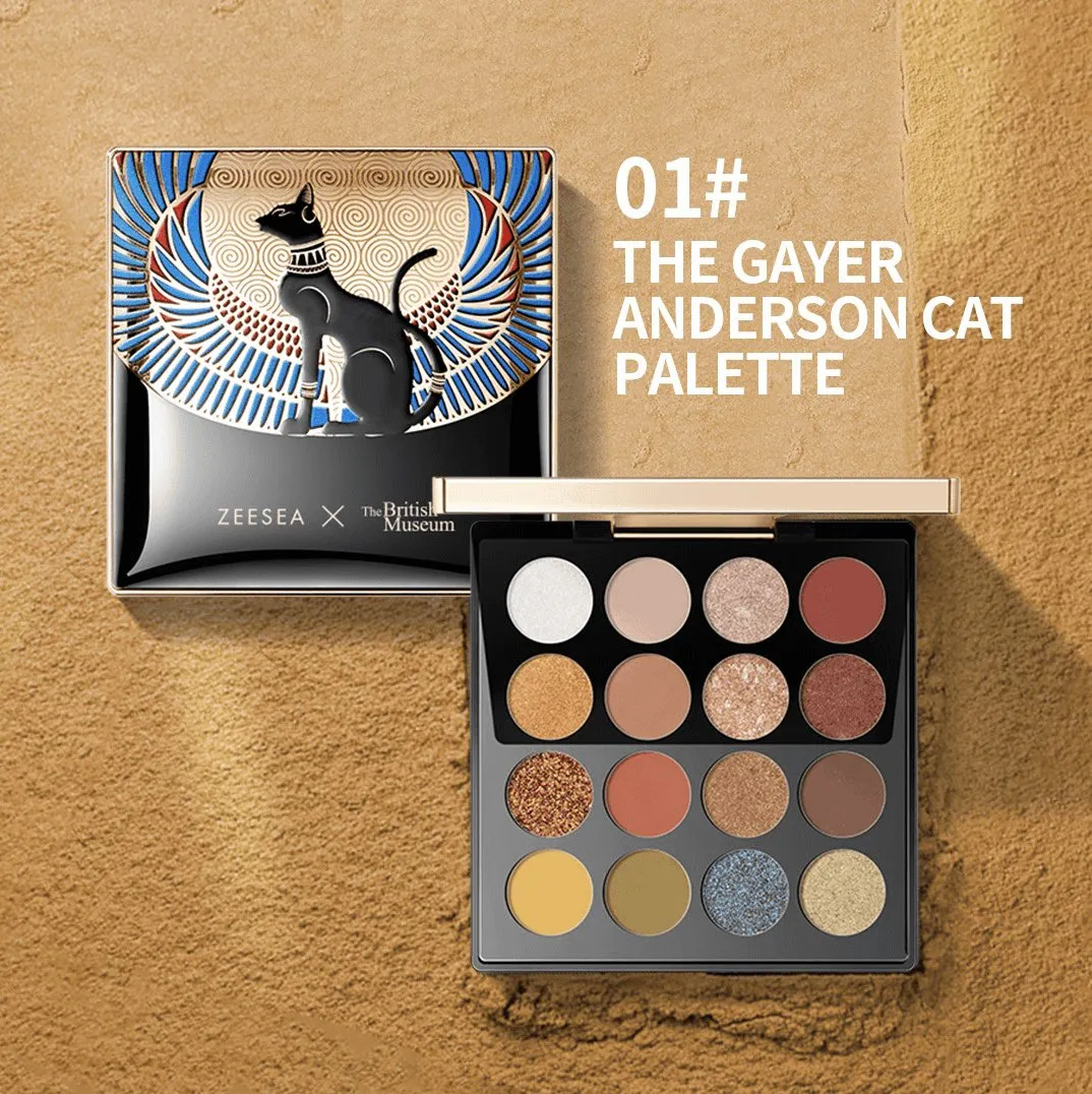 ZEESEA X THE BRITISH MUSEUM Enchanting Egypt Eyeshadow Palette 16 Shades