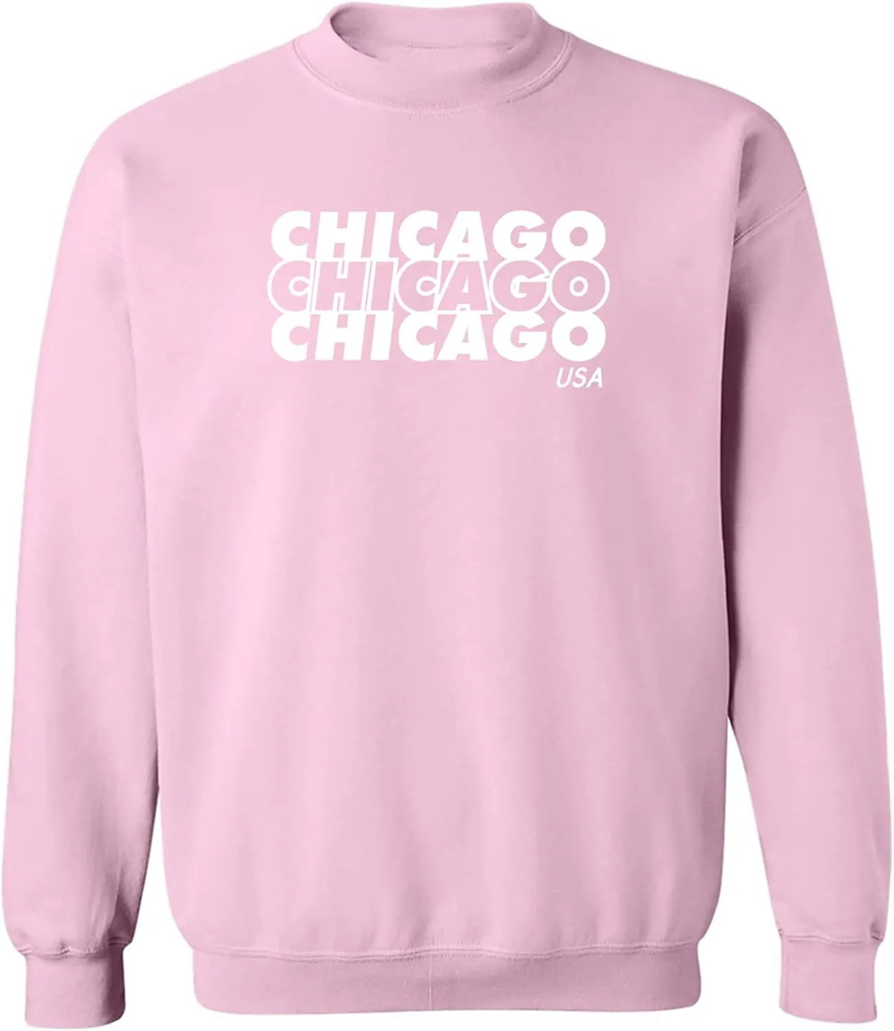 zerogravitee Chicago USA Crewneck Sweatshirt